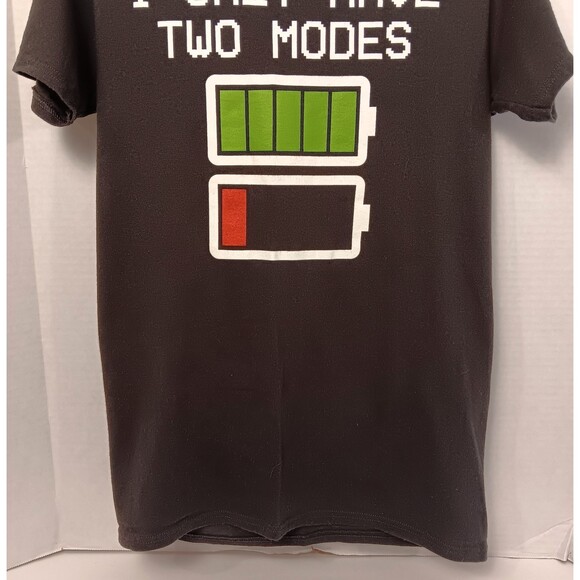 Vtg Y2K Computer PC T-shirt Men S Black "Only Have Two Nodes" Geek Nerd Internet - Picture 4 of 9